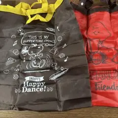 スヌーピーエコバッグ2点セット
