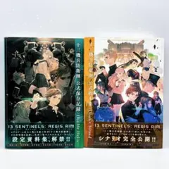 三方背BOX付　十三機兵防衛圏 公式保存記録/公式脚本集　計2冊セット 凄まじい情報密度……！ 『十三機兵防衛圏 公式保存記録＆公式脚本
