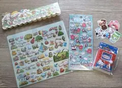 ハローキティ ハンギョドン シナモロール ステッカーセット