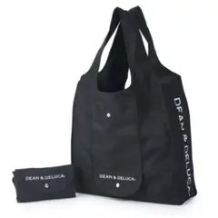DEAN＆DELUCAショッピングバッグ　ブラック