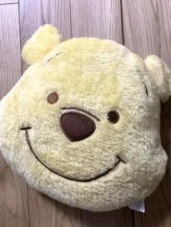 くまのプーさん　フェイスクッション　イエローのサムネイル