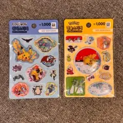 韓国　ポケモン　シャカシャカ　ウォーター　ダイソー　シール