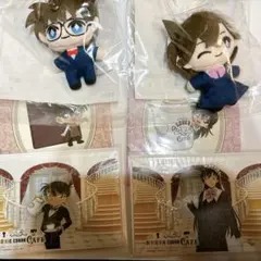 【未開封】名探偵コナン くじ コナン＆蘭 6点（マスコット/パズル/パネル）