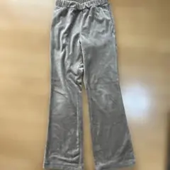 GU 裏ボア　リブフレアパンツ