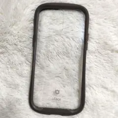 iPhone14ProMAX iFace ケース 茶色 ブラウン クリア