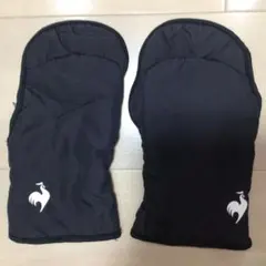 【新品】ルコック　ボアハンドカバー　ブラック