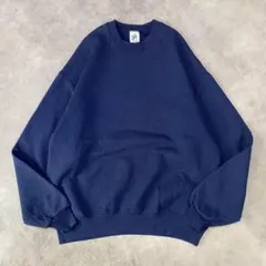 ジャージーズ スウェット 80s USA製 古着 L 紺 ネイビー 12391