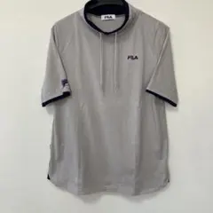 FILA Tシャツ半袖　トップス　グレー　L