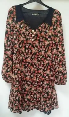 Rojita 花柄ミニワンピース