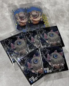 鬼滅の刃 伊之助 デフォルメシール ウエハース