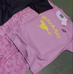 YONEX TONAMI Tシャツ ピンク 6/30までの出品 YONEX TONAMI 限定シャツ ピンク Lサイズ - メルカリ