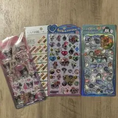 うるちゅるポップシール　パワーパフガールズ　ジュエルプチドロップ　他　まとめ売り