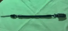 エレコム　クリップ付きコイルストラップ ブラック