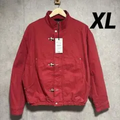 ZARA クロップド丈フィットトグルボタンジャケット XL ファイヤーマンのサムネイル