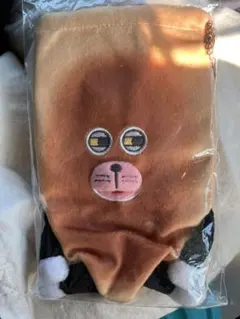 パンどろぼう　ぬいぐるみ巾着