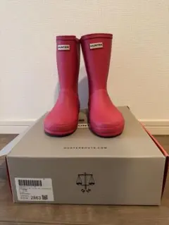 HUNTER キッズファーストクラシック ピンクのサムネイル