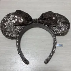 ミニーマウススパンコールカチューシャ