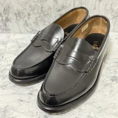 【極美品】REGAL コイン ローファー レザー ブラック 2177 25.5