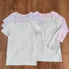 ユニクロ　HEATTECH アンダーシャツ 140サイズ 5枚セット