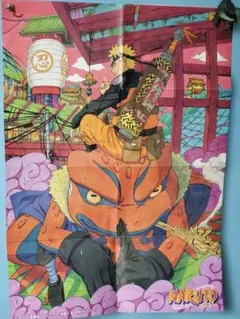 NARUTO&BLEACH　両面ポスター+NARUTOカード