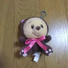 ◆ディズニー◆プーさんマスコットボールチェーン付きキーホルダー