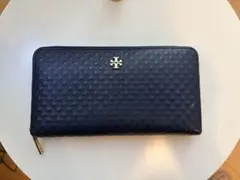 Tory Burch ネイビー 長財布