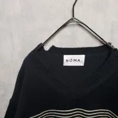 NOMA t.d　oversize damage border woolknitのサムネイル