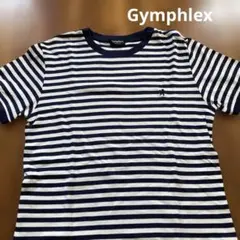 Gymphlex ストライプ Tシャツ Mサイズ