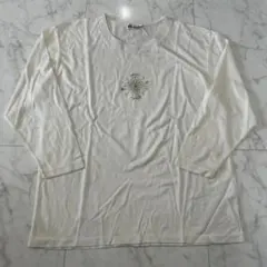 新品 日本製　Aoyama Collectionコンパス刺繍 5分丈Tシャツ