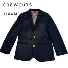 美品✨CREWCUTS ブレザー 120cm ネイビー 七五三 記念 冠婚葬祭
