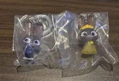 ズートピア めじるしアクセサリー ジュディ 2個セット ガチャガチャ