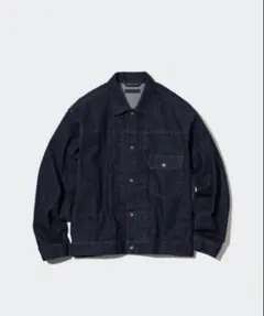 ユニクロ 1st デニムジャケット XXL 68 BLUE