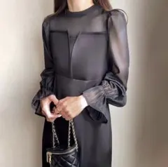 【FILLOU / フィルー】レースドッキングマーメイドワンピース