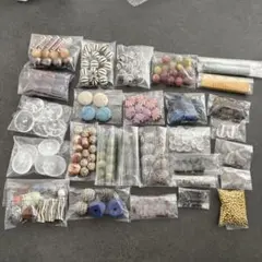 ビーズまとめ売り　ハンドメイド　資材
