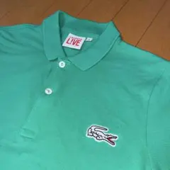 LACOSTE L!VE ラコステライブ　半袖　ポロシャツ　グリーン　3のサムネイル