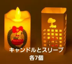 MonoMaster1月号付録　スヌーピーデザインのゆらゆらキャンドルライト