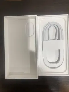 iPhone17 USB-Cケーブル 空箱 本体なし　黒色　ブラック