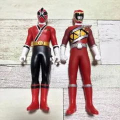 戦隊ヒーロー ソフビ レッド 2体セットのサムネイル