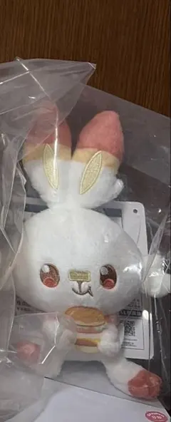 ポケモン　一番くじポケピース　F賞　ヒバニーぬいぐるみ