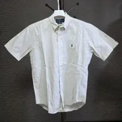【超美品/L相当】ラルフローレン 半袖シャツ クラシックフィット チェック　M