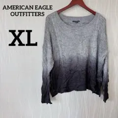 AMERICAN EAGLE OUTFITTERS【XL】グラデーションセーター