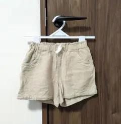 西松屋 ELFIN DOLL 麻素材 ショートパンツ 120cm