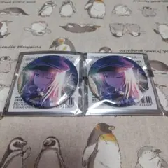 プロセカ　グリッター缶バッジ　巡音ルカ　２個