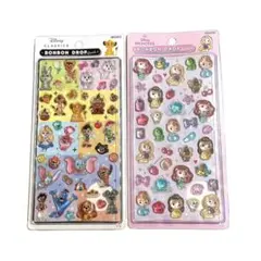 【正規品】ディズニー ボンボンドロップシール クラシック プリンセス