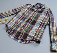 ラルフローレン　チェック　ネルシャツ