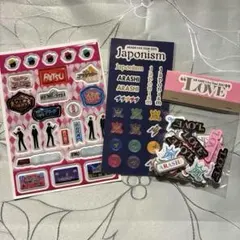 嵐ARASHI LOVE フレークシールJaponismステッカー　ひみつの嵐