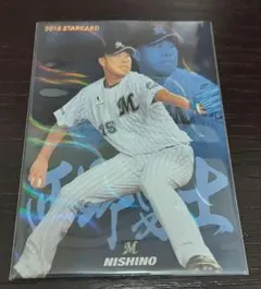 2015カルビープロ野球チップスカード 西野勇士カード S-08