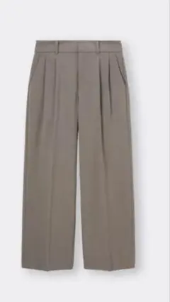 値下げ！タックワイドパンツ　 GU