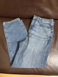 GU ストレートデニム ブルー Sサイズ