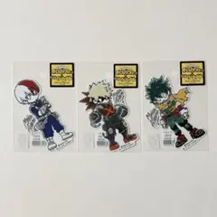 ヒロアカ　緑谷出久　爆豪勝己　轟焦凍 B-SIDE LABEL ステッカー　3枚